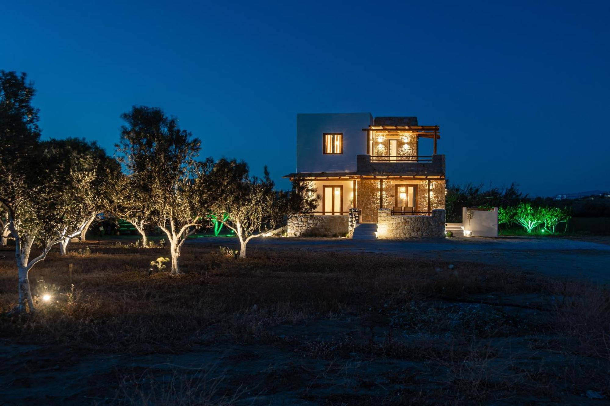 Naxos Beachwalk Villa Plaka Maragkas 外观 照片