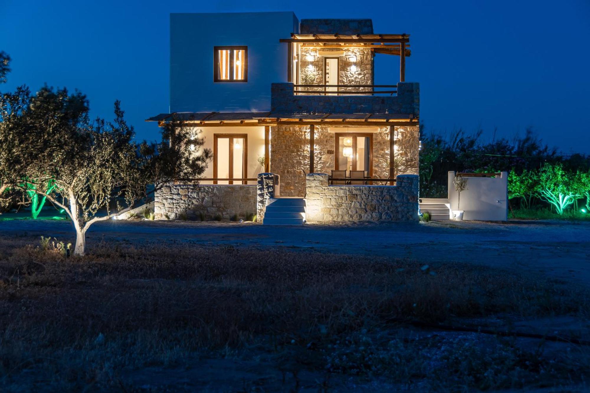 Naxos Beachwalk Villa Plaka Maragkas 外观 照片