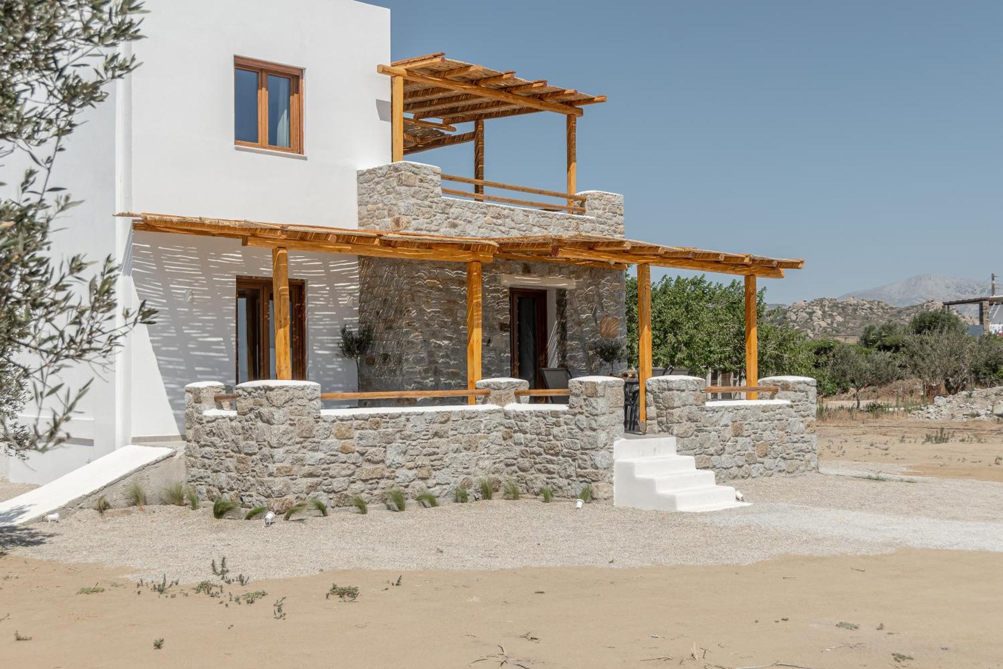 Naxos Beachwalk Villa Plaka Maragkas 外观 照片