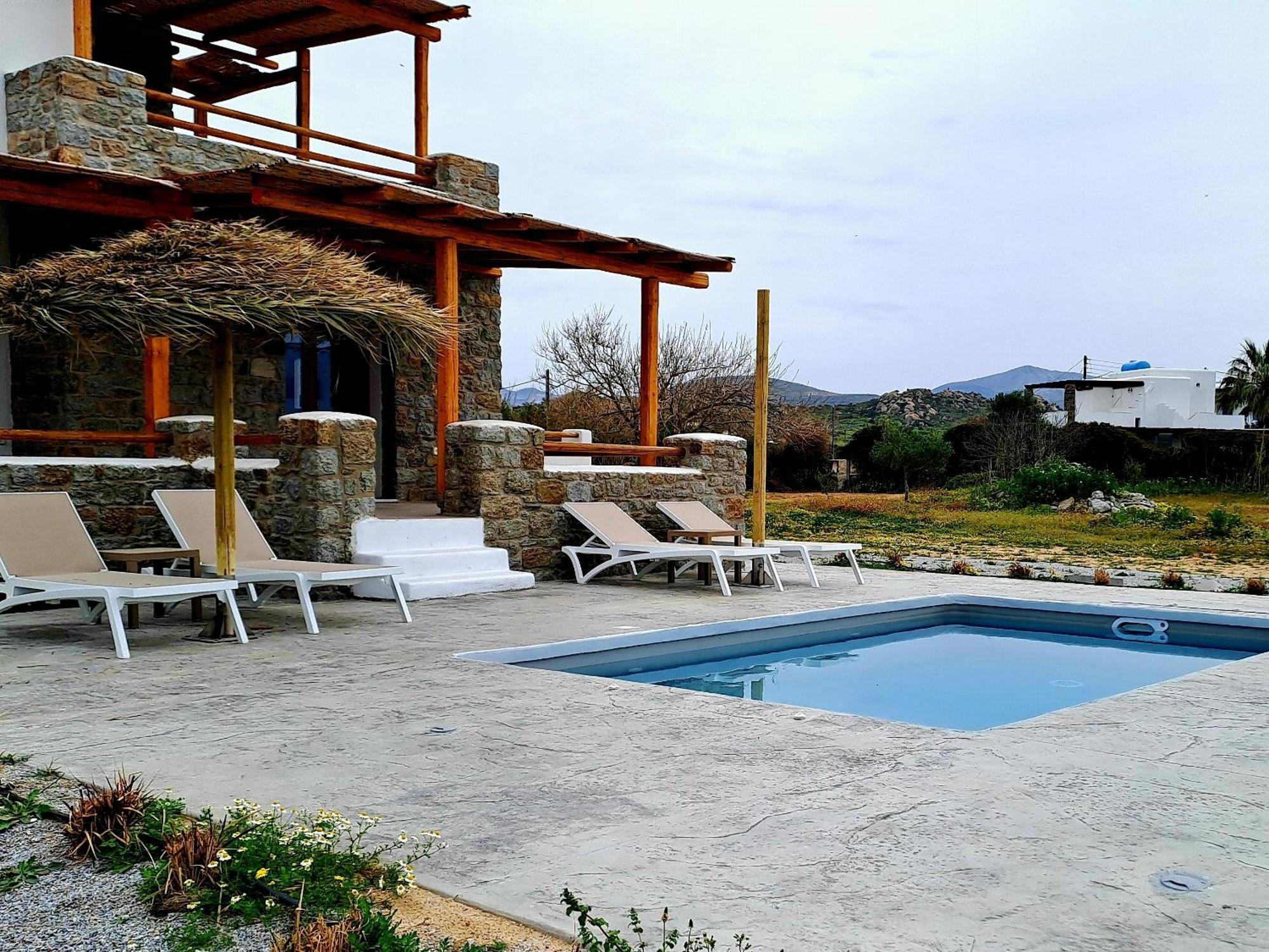 Naxos Beachwalk Villa Plaka Maragkas 外观 照片
