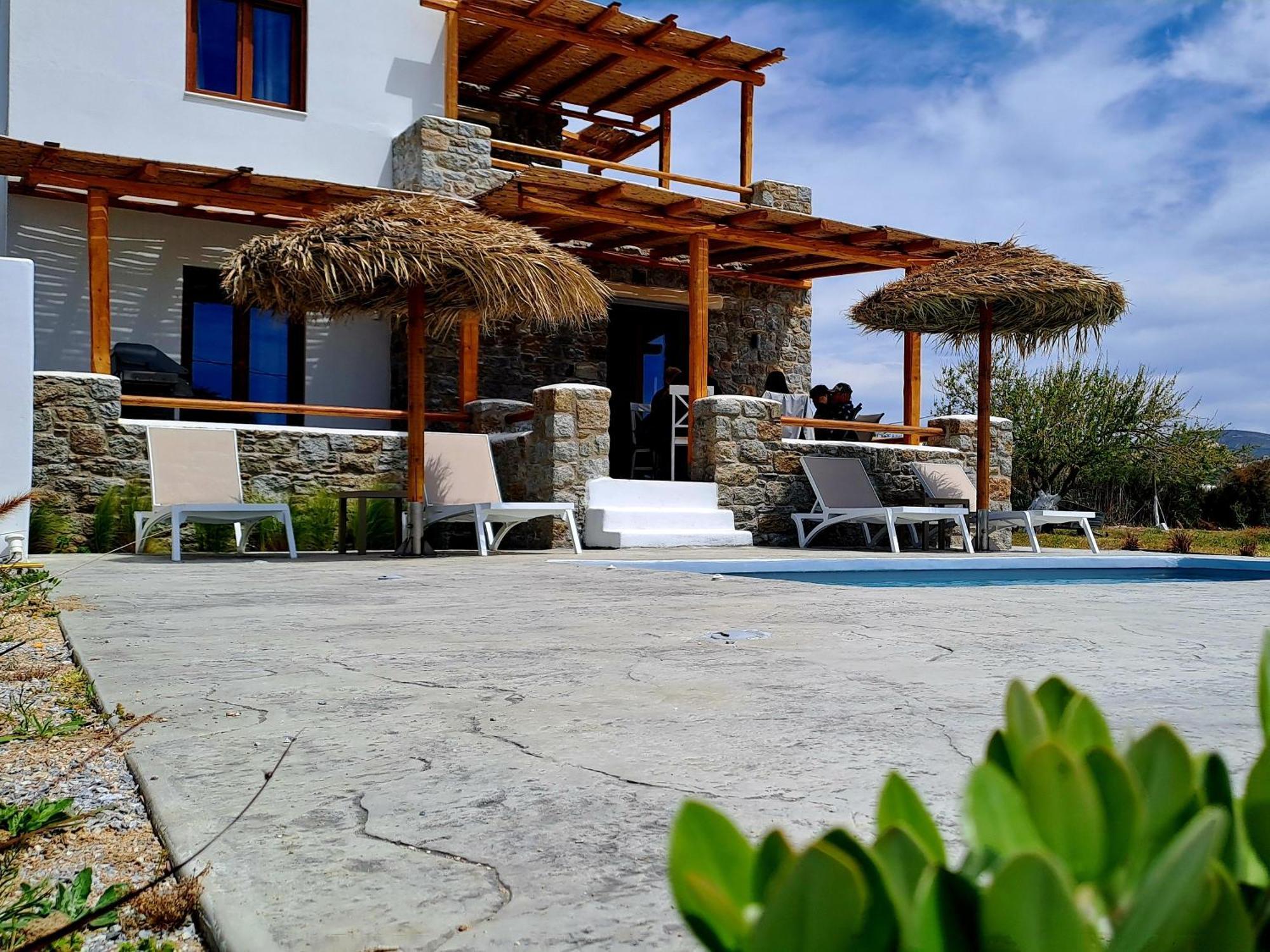 Naxos Beachwalk Villa Plaka Maragkas 外观 照片